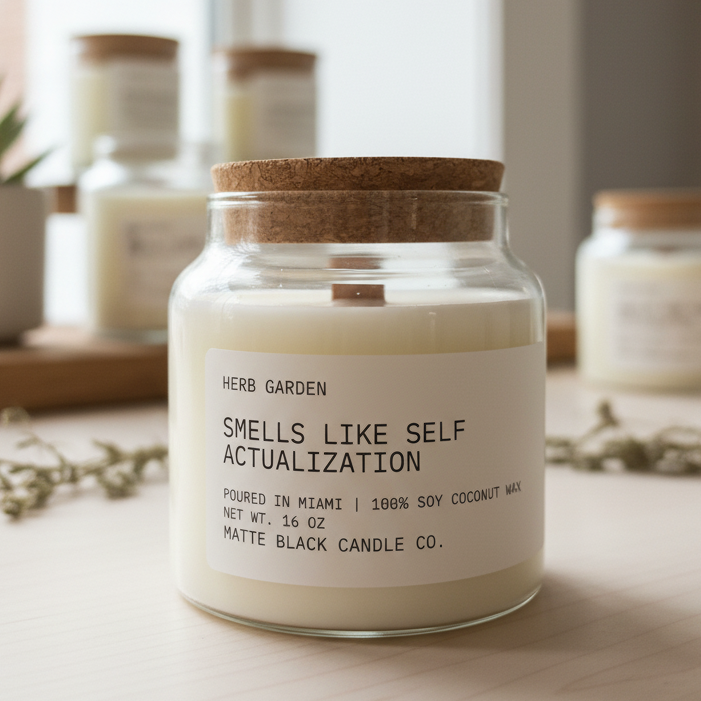 Smells Like You Decide - Personalized Phrase Candle 16 oz